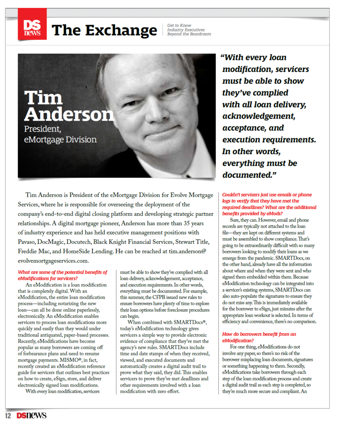 The Benefits of eMods: DS News Q&A with Tim Anderson